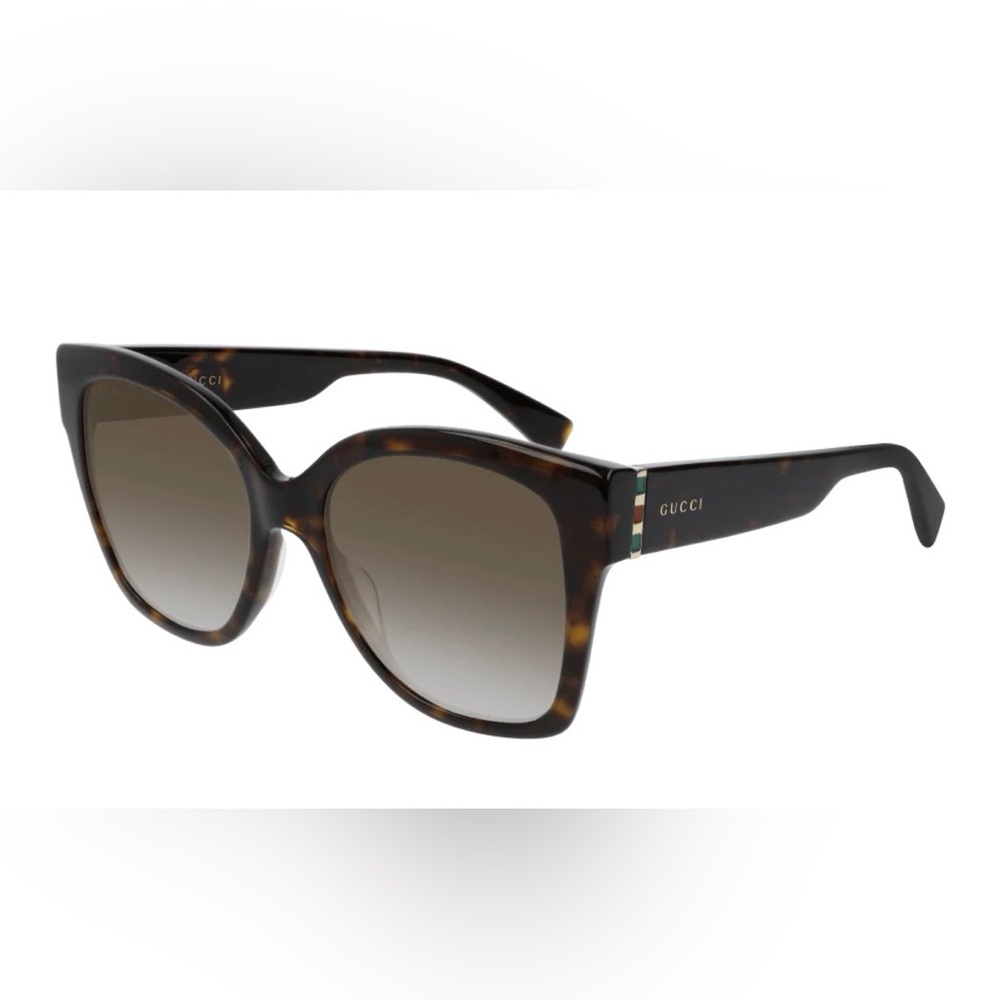Gucci Brown Tortoise Sunglasses